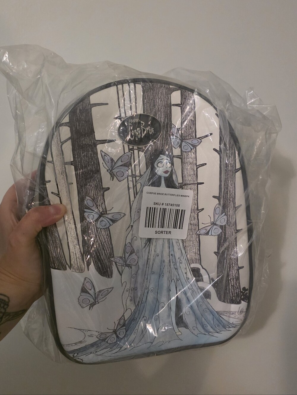 Corpse Bride mini backpack